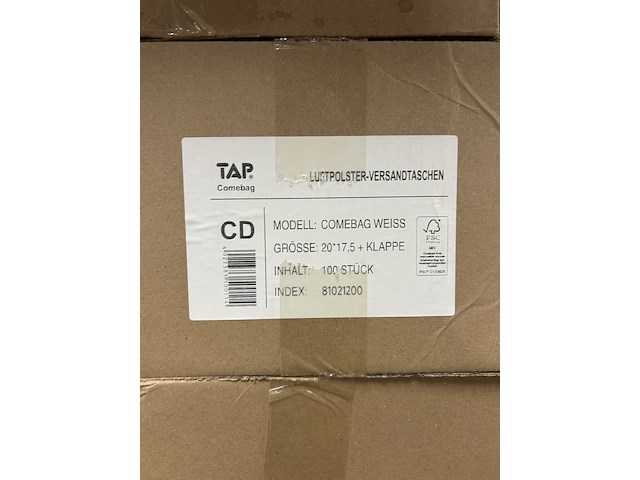 Ca. 1500x luchtkussenenvelop, verzendenvelop - afbeelding 5 van  5