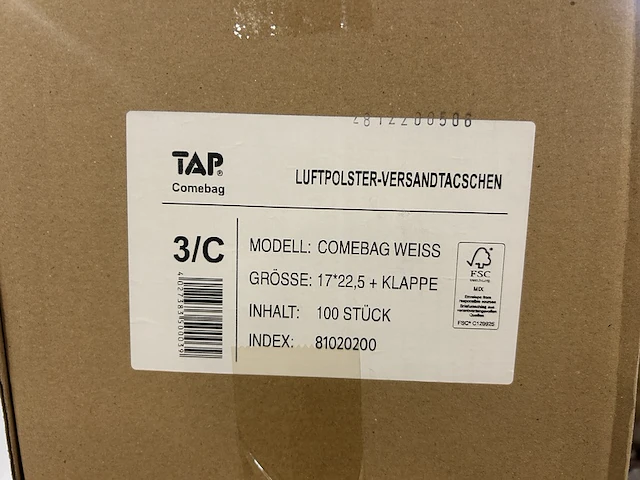 Ca. 1500x verzendenvelop padded, tap - afbeelding 3 van  8
