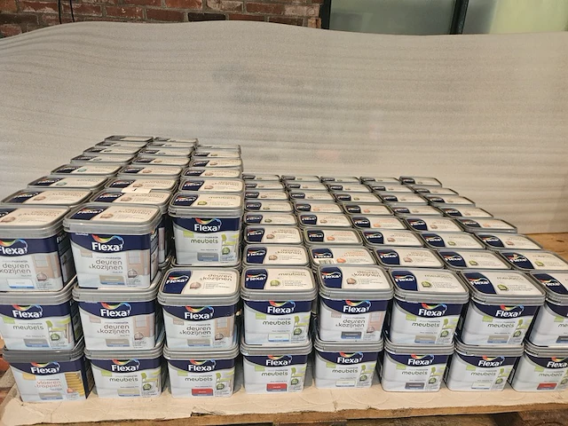 Ca. 150x 0,75l flexa diverse kleuren - afbeelding 1 van  3
