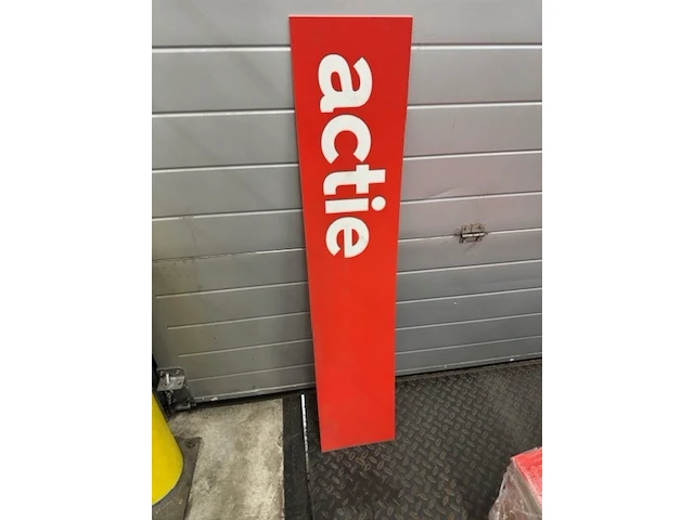 Ca. 150x actie bord, rood - afbeelding 4 van  4