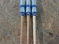 Ca. 150x platinum kwast maat 16, anza, wit - afbeelding 2 van  3