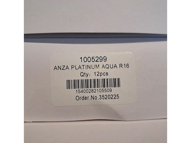 Ca. 150x platinum kwast maat 16, anza, wit - afbeelding 3 van  3