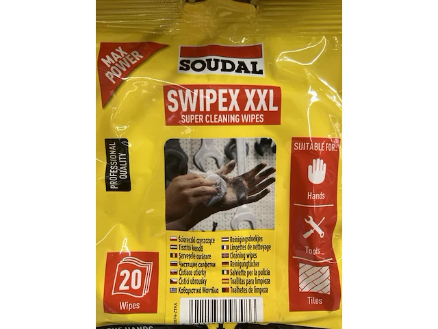 Ca. 150x soudal reinigingsdoekjes - afbeelding 2 van  2
