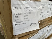 Ca. 150x t8 led tube tl2f 1500 mm 5000k ellipz lighting - afbeelding 4 van  4