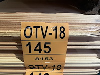 Ca. 150x zweeds rabat zwart gecoat, 16x195mm, lengte 300cm - afbeelding 4 van  4