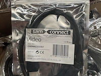 Ca. 153x hdmi 1.4 classic series kabel 0.7 meter, sam creative - afbeelding 2 van  3