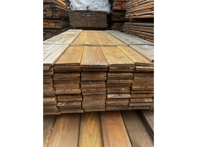 Ca. 156x douglas planken geschaafd - afbeelding 2 van  2