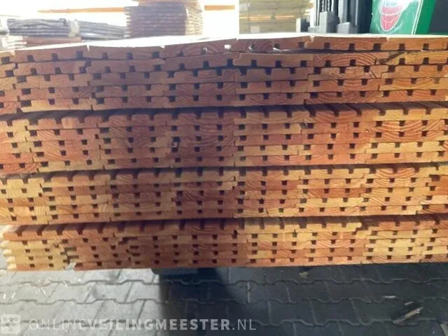 Ca. 158x douglas design (tripple) profiel , 22x140mm, lengte 400cm - afbeelding 3 van  3