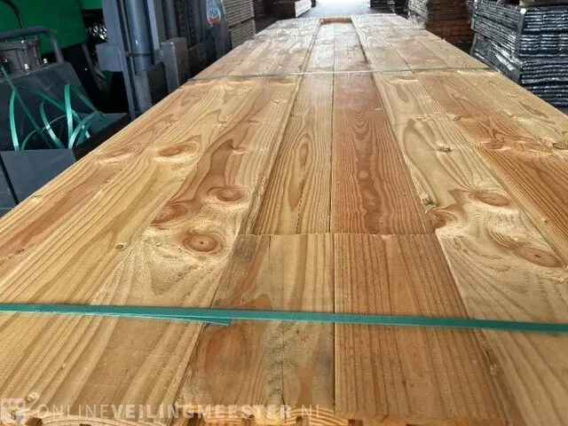 Ca. 158x douglas design (tripple) profiel , 22x140mm, lengte 400cm - afbeelding 1 van  3