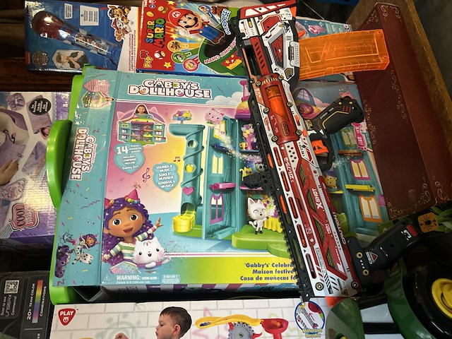 Ca. 15x a-merk speelgoed w.o. super mario, baby born, nickelodeon paw patrol, laser x, play - afbeelding 5 van  10