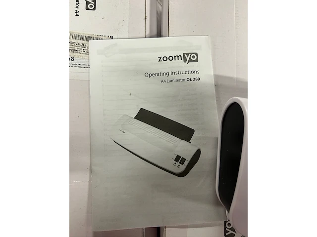 Ca. 15x a4 lamineerapparaat zoomyo - afbeelding 5 van  7