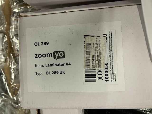 Ca. 15x a4 lamineerapparaat zoomyo - afbeelding 6 van  7