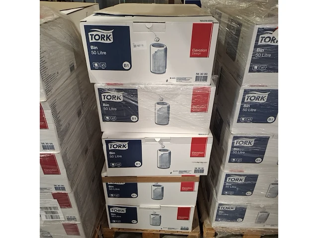 Ca. 15x afvalbak, tork, 50 liter - afbeelding 8 van  8