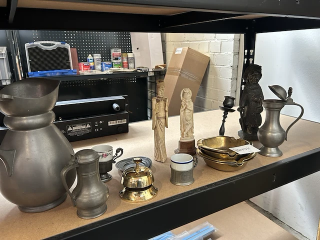 Ca. 15x antieke woonaccessoires en beelden - afbeelding 1 van  6