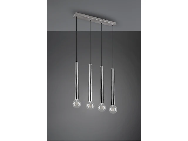 Ca. 15x design hanglamp 4-lichts trio, clermont - afbeelding 1 van  2