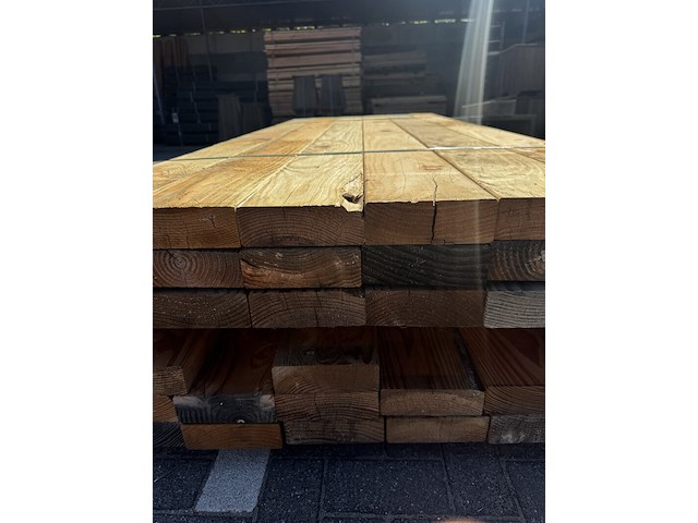 Ca. 15x douglas balk geschaafd , 5,8 x 16,5 x 250 cm - afbeelding 2 van  3