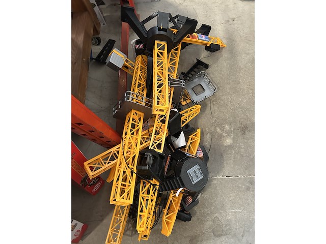 Ca. 15x giant constructie kraan 120 cm dickie toys, mega crane - afbeelding 6 van  6