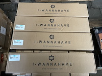 Ca. 15x houten kapstok, staande kapstok voor 8 jassen - afbeelding 3 van  4