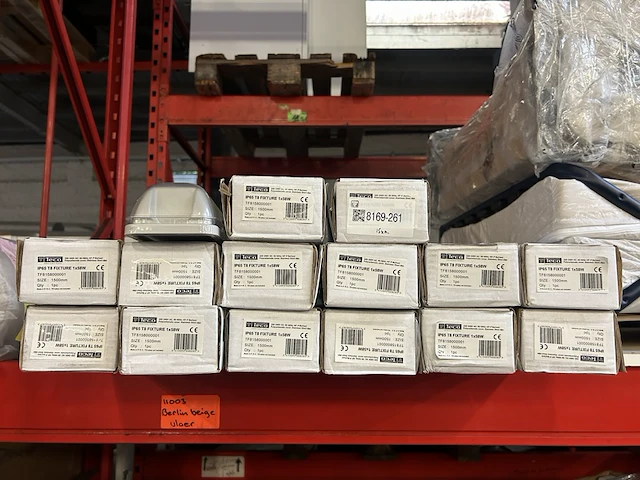 Ca. 15x ip65 t8 fixture 1x58w led armatuur, teco professional - afbeelding 1 van  4