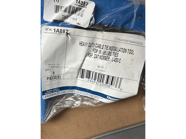 Ca. 15x kabelbinder, kabelbindtang thomas & betts - afbeelding 4 van  6