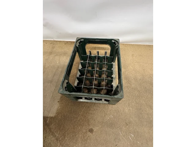 Ca. 15x statiegeld krat, groen - afbeelding 3 van  3