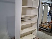 Ca. 15x stellingkast, 1x communicatiezuil en diverse metalen houders - afbeelding 7 van  14