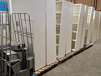 Ca. 15x stellingkast, 1x communicatiezuil en diverse metalen houders - afbeelding 10 van  14