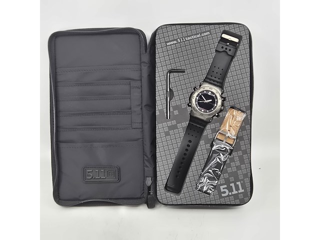 Ca. 15x tactical titanium horloge, hrt 5.11, tactical series - afbeelding 2 van  13