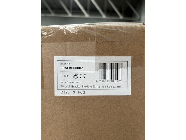 Ca. 15x tv wandbeugel 23-42" flexibel sam creative, braea000002 - afbeelding 2 van  2