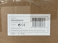 Ca. 15x tv wandbeugel 23-42" flexibel sam creative, braea000002 - afbeelding 2 van  2