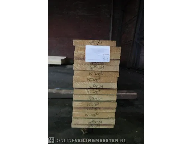 Ca. 15x vuren balk - afbeelding 4 van  7