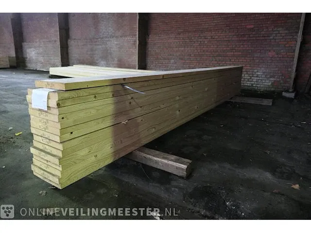 Ca. 15x vuren balk - afbeelding 7 van  7