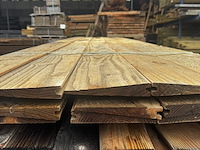 Ca. 15x zweeds rabat dubbelzijdig | douglas , 1,1/3,0 x 18,5 x 400 cm - afbeelding 2 van  2