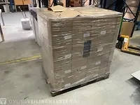 Ca. 16.000x blokbodemzak zwart/wit - afbeelding 2 van  2
