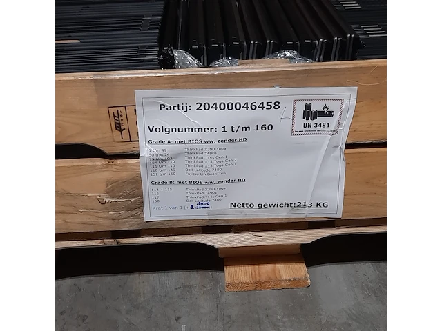 Ca. 160x laptop, o.a. lenovo/dell - afbeelding 11 van  11