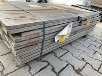 Ca. 161x ipé planken geschaafd, 21x90mm, lengte 134/65cm 27/125cm - afbeelding 2 van  3