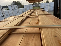 Ca. 164x douglas wisselsponning/halfhoutsrabat, 18x190mm, lengte 400cm - afbeelding 1 van  3