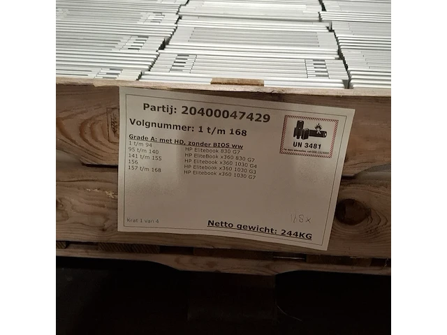 Ca. 167x laptop, hp - afbeelding 4 van  12