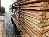 Ca. 168x douglas design (tripple) profiel , 22x140mm, lengte 300cm - afbeelding 2 van  3