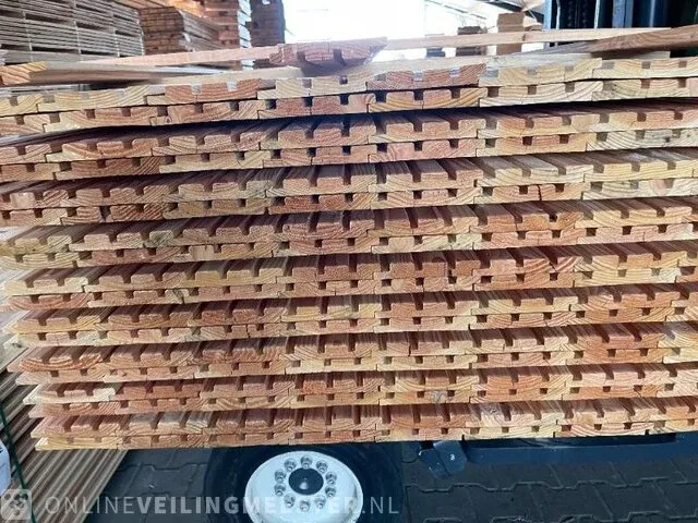 Ca. 168x douglas design (tripple) profiel , 22x140mm, lengte 300cm - afbeelding 3 van  3
