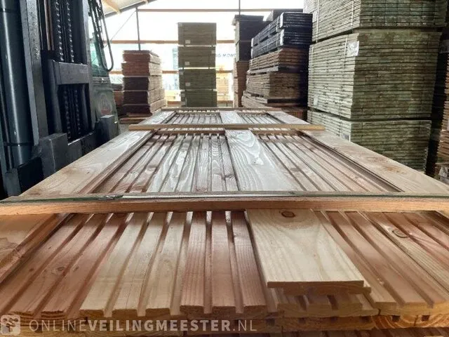 Ca. 168x douglas design (tripple) profiel , 22x140mm, lengte 300cm - afbeelding 1 van  3