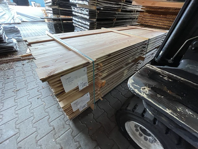 Ca. 168x douglas design/triple/deens profiel, 22x142mm, lengte 300cm - afbeelding 4 van  4