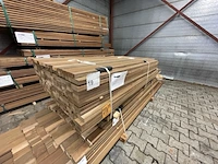 Ca. 168x ipé country grade planken geschaafd, 27x70mm, lengte 127/185cm, 41/245cm - afbeelding 2 van  3