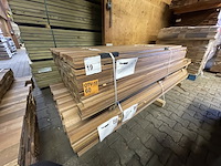 Ca. 168x ipé country grade planken geschaafd, 27x70mm, lengte 127/185cm, 41/245cm - afbeelding 2 van  4