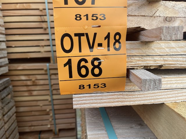 Ca. 168x ipé country grade planken geschaafd, 27x70mm, lengte 127/185cm, 41/245cm - afbeelding 4 van  4