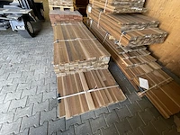 Ca. 168x ipé planken geschaafd country grade, 27x70mm, lengte 127/185cm, 41/245cm - afbeelding 1 van  3