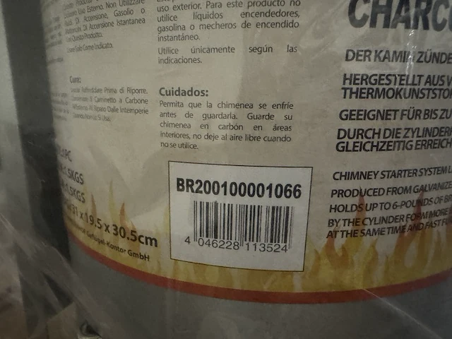 Ca. 16x barbecue houtskoolaansteker xxl bruzzzler - afbeelding 3 van  3