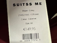 Ca. 16x broek en 18x colbert, suitss me, off-beat, cabernet - afbeelding 9 van  9