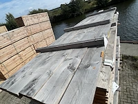 Ca. 16x douglas planken fijnbezaagd, 22x200mm, lengte 500cm - afbeelding 1 van  3