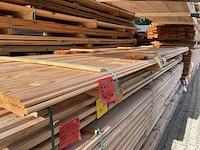 Ca. 16x douglas wisselsponning/halfhoutsrabat, 19x190mm, lengte 4/300cm 12/400cm - afbeelding 2 van  3